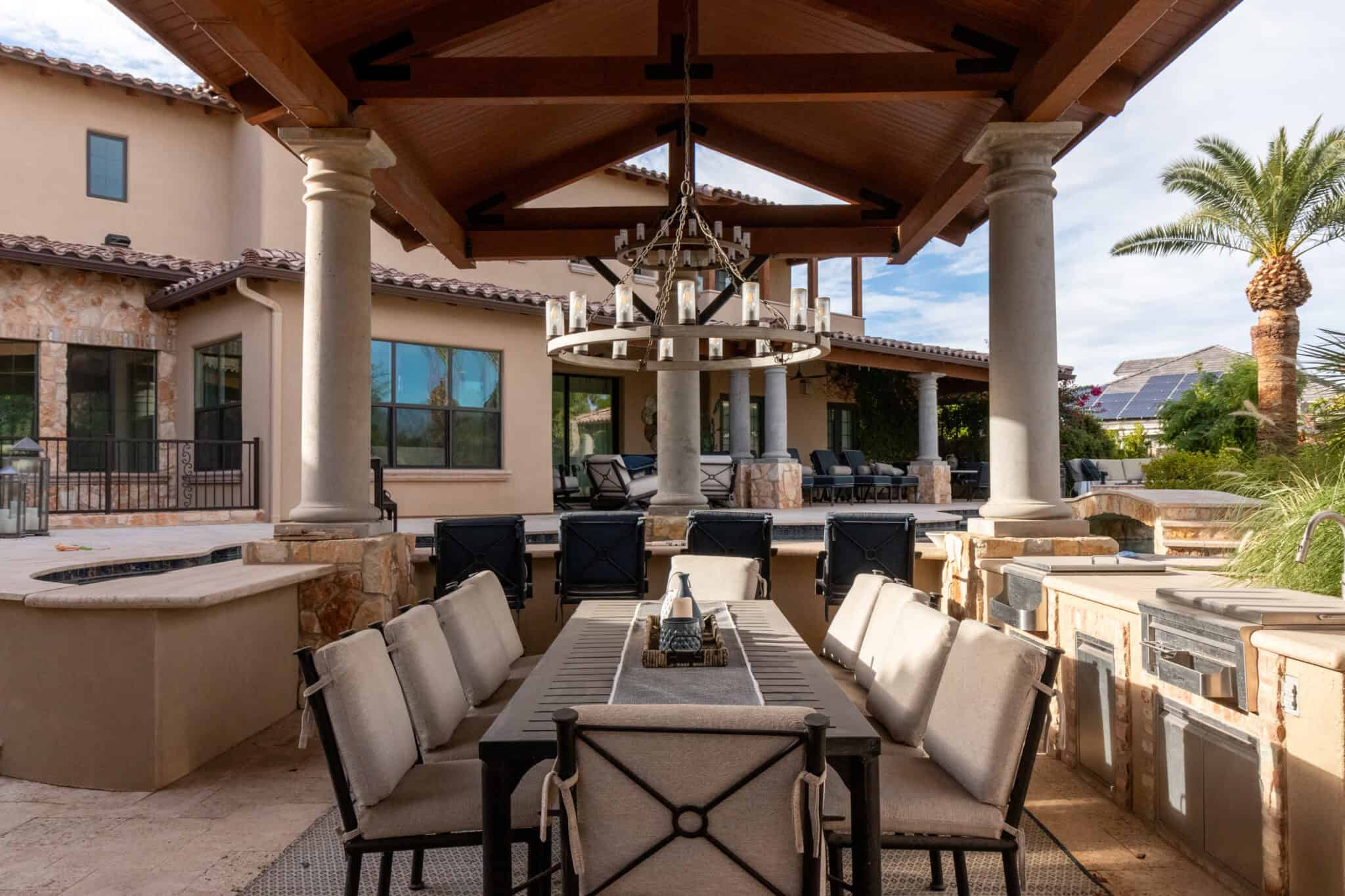Outdoor Kitchen Installation in Gilbert, Arizona