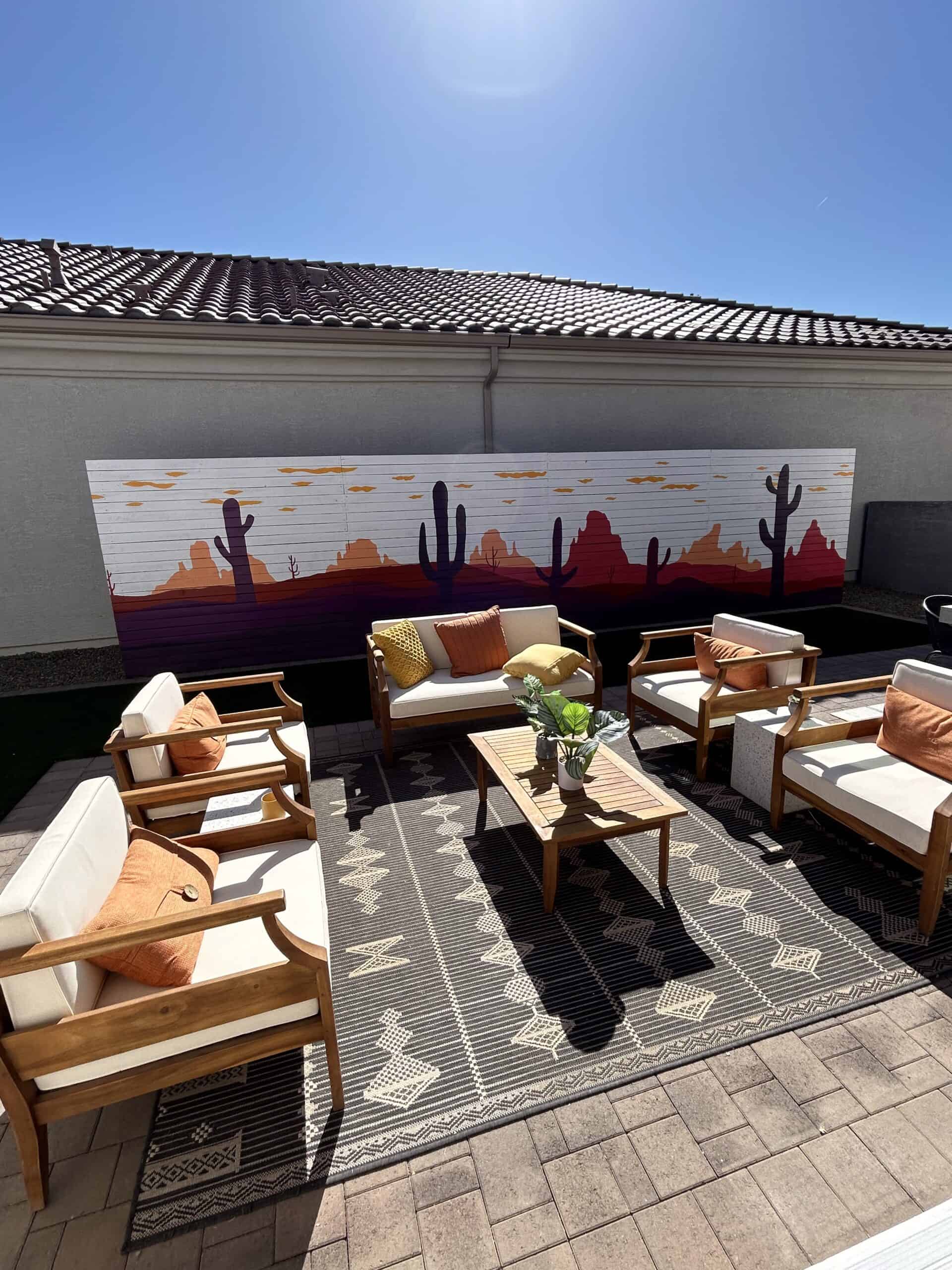 Professional paver patio installation in Gilbert Arizona