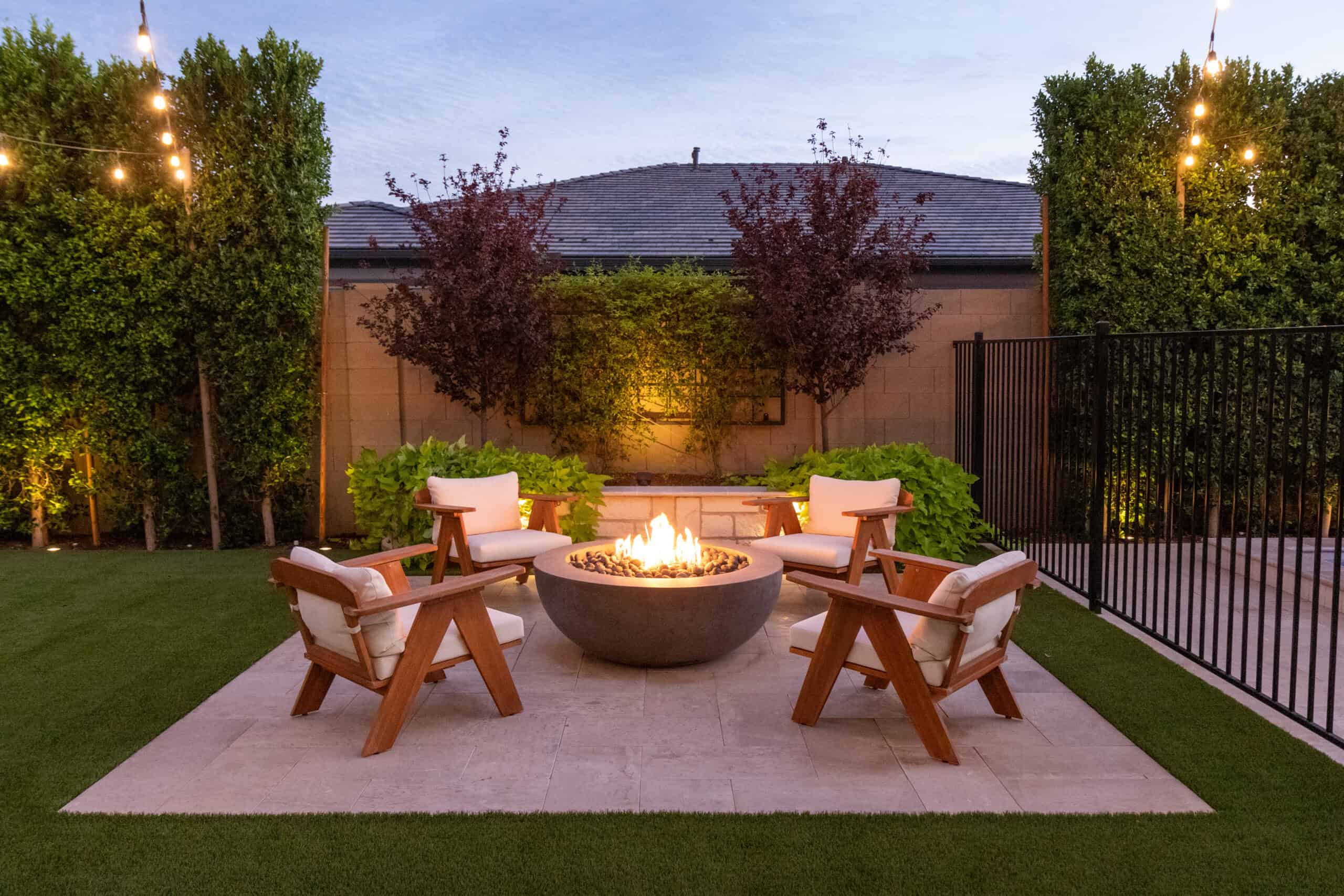 Queen Creek Outdoor Living Fire Pit Design