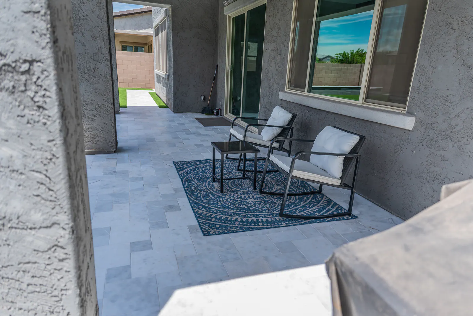 San Tan Valley landscaping project by Pristine Green AZ