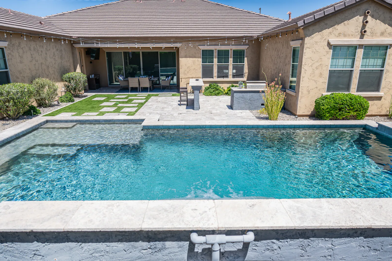 Gilbert landscaping project by Pristine Green