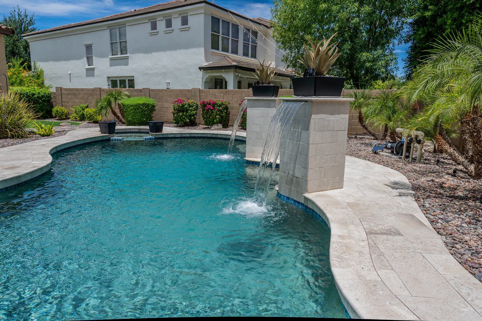 Chandler landscaping project by Pristine Green